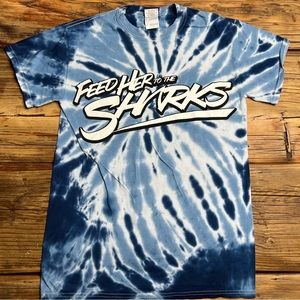Feed Her To The Sharks Band Tee Shirt